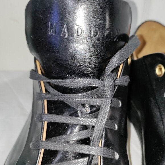 Joseph Siebel Maddox & Co Black All Leather Casual Shoe Sneakers Men's Size 11 - Picture 8 of 13